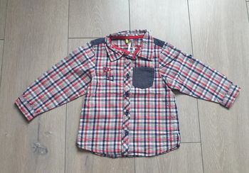 Chemise a rayures. Garçon 23 mois. Marque Orchestra