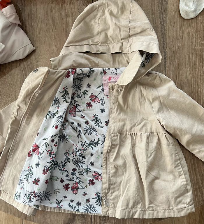 Trench / Manteau bébé Gemo 18 mois - photo numéro 2