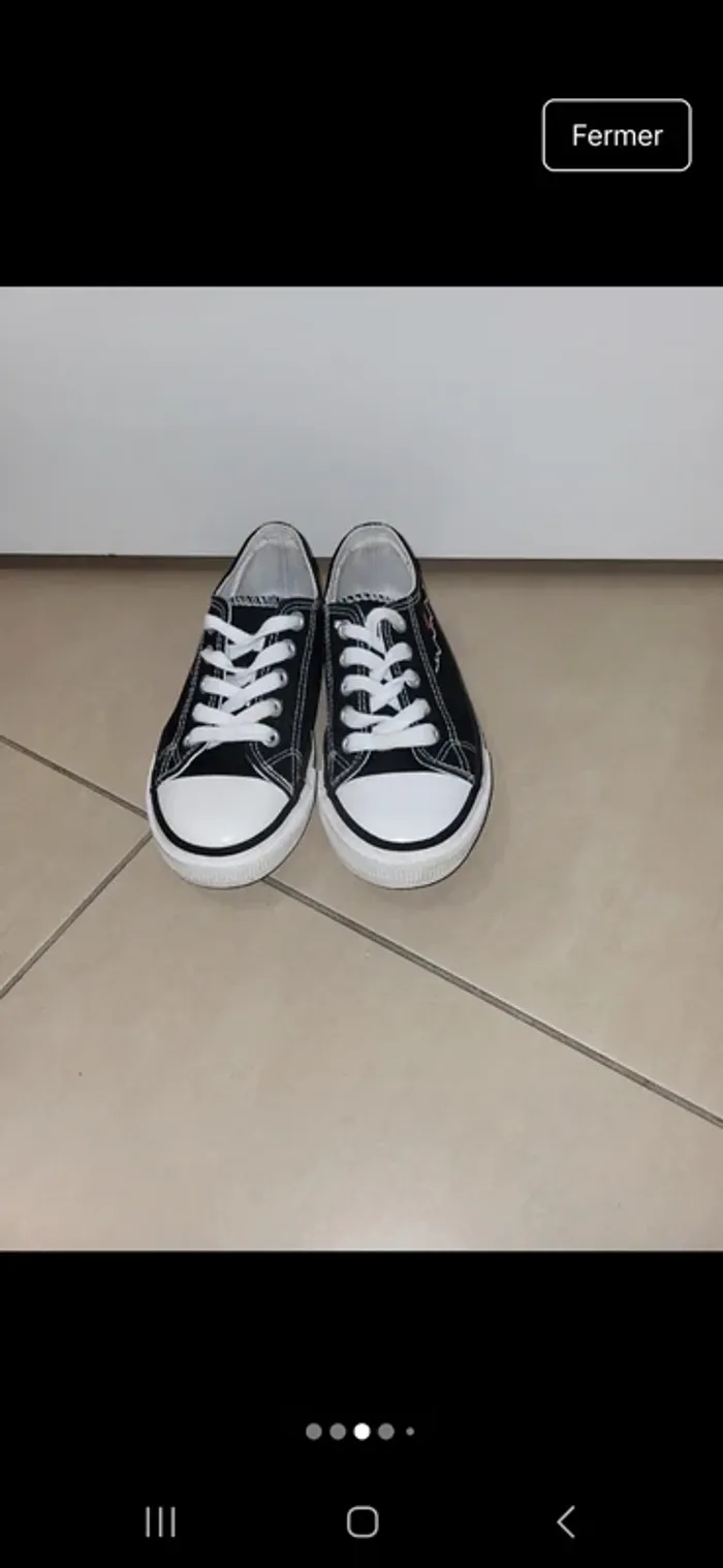 Chaussure à lacets noir - photo numéro 3