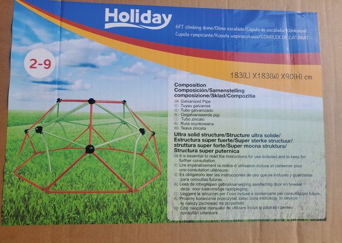 Dome d'escalade Holiday.