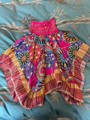 Robe bustier style bohème taille 8 ans