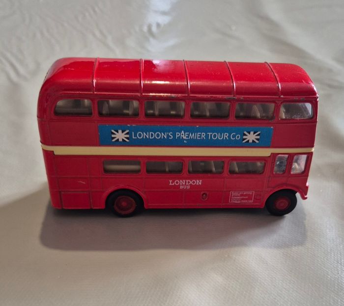 welly miniature rouge n°9930 bus anglais 2 etages - photo numéro 4
