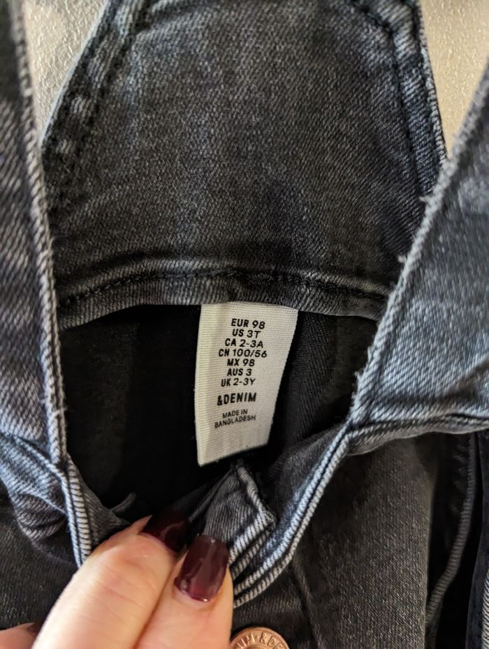 Robe jean vieilli h&m - photo numéro 3