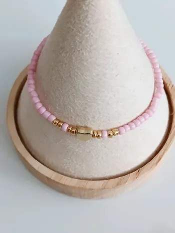 Bracelet perles de rocaille – tendance bohème chic