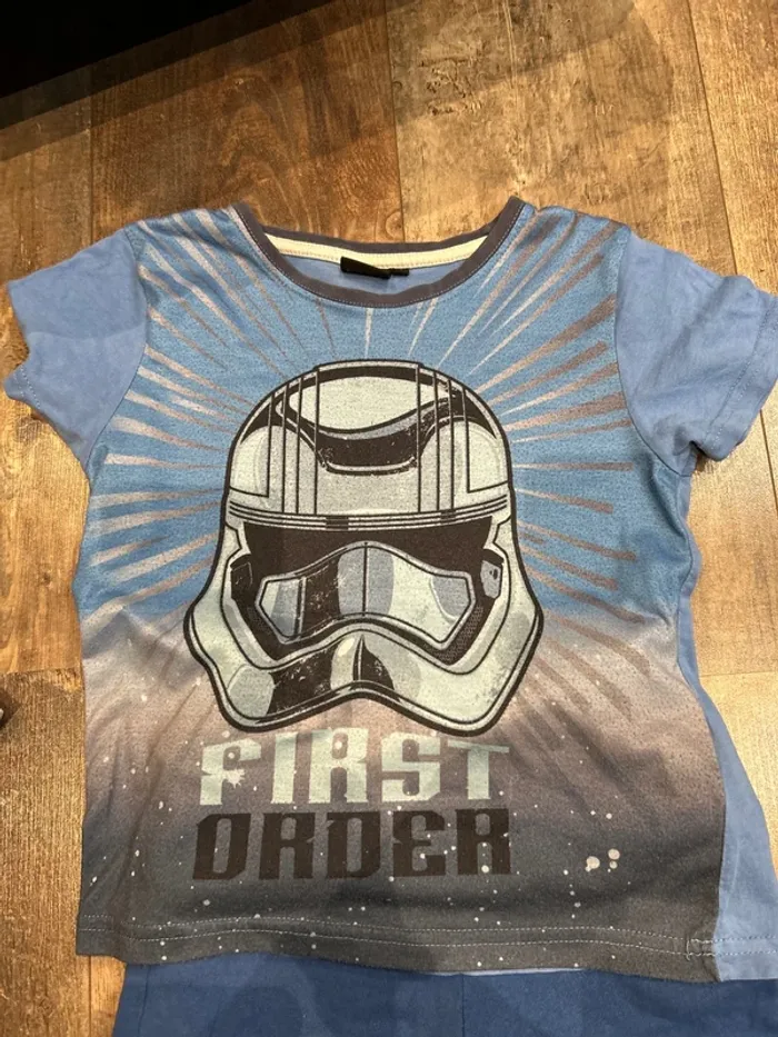 Ensemble short/tee shirt star wars - photo numéro 2