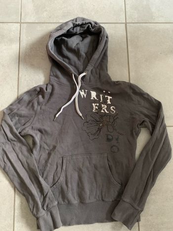 Sweat gris avec perles H&M taille XS