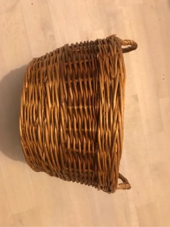 Corbeille artisanale 31 cm de diamètre