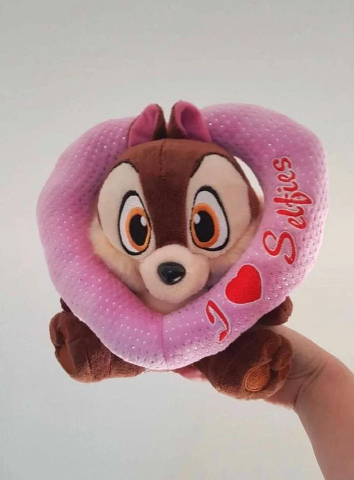 Peluche  écureuil  cœur