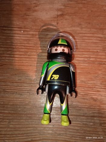 Playmobil pilote de rallye