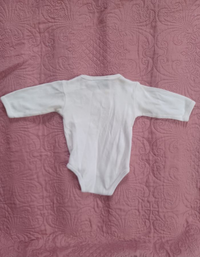 Lot de 2 bodies manche longue bébé naissance 50 cm 
Baby's line by kitiwatt - photo numéro 6