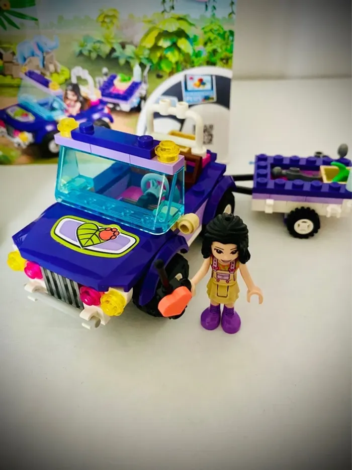 LEGO Friends 41421 - Le Sauvetage du Bébé Éléphant - Complet avec Notice - photo numéro 2