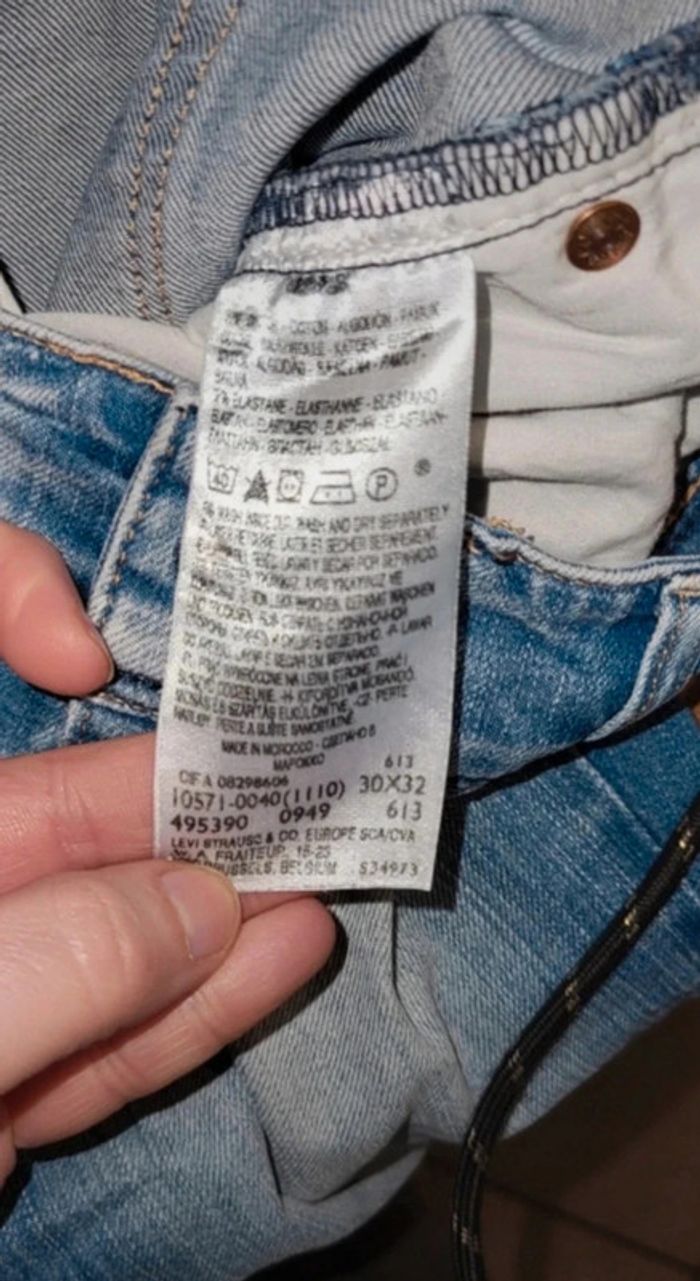 Jeans levi's femme 571 W30L32 - photo numéro 6