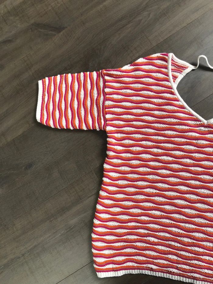 Pull Bonobo printemps taille XS multicolore rayé - photo numéro 2