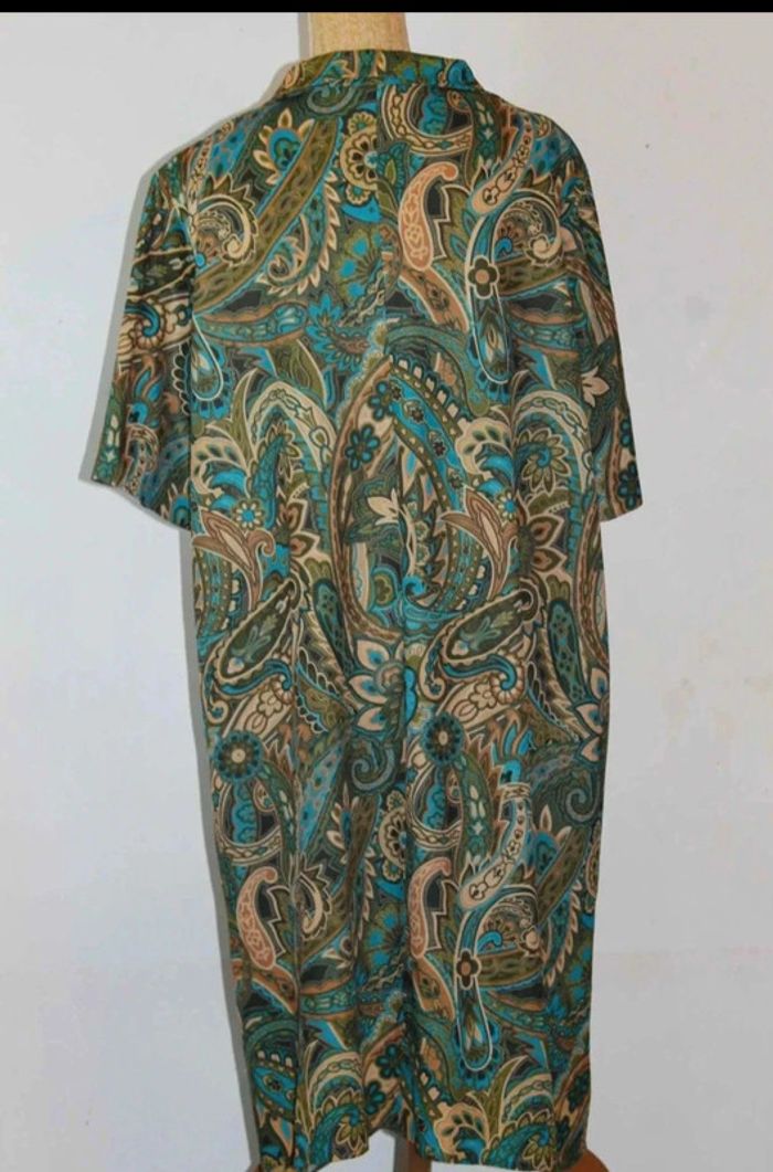Robe demi-saison multicolore - Damart - 54 - photo numéro 6
