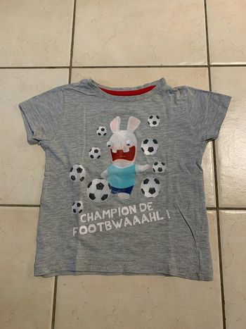 T shirt lapin crétins