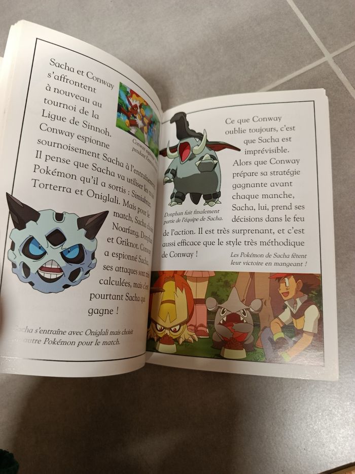 Livre pokémon Sacha au combat - photo numéro 4