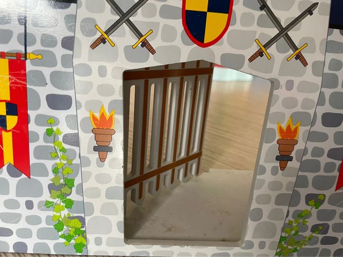 Porte château en bois - photo numéro 3