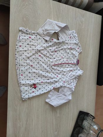 Blouse Minnie effet 2 en 1 Disney 3 ans