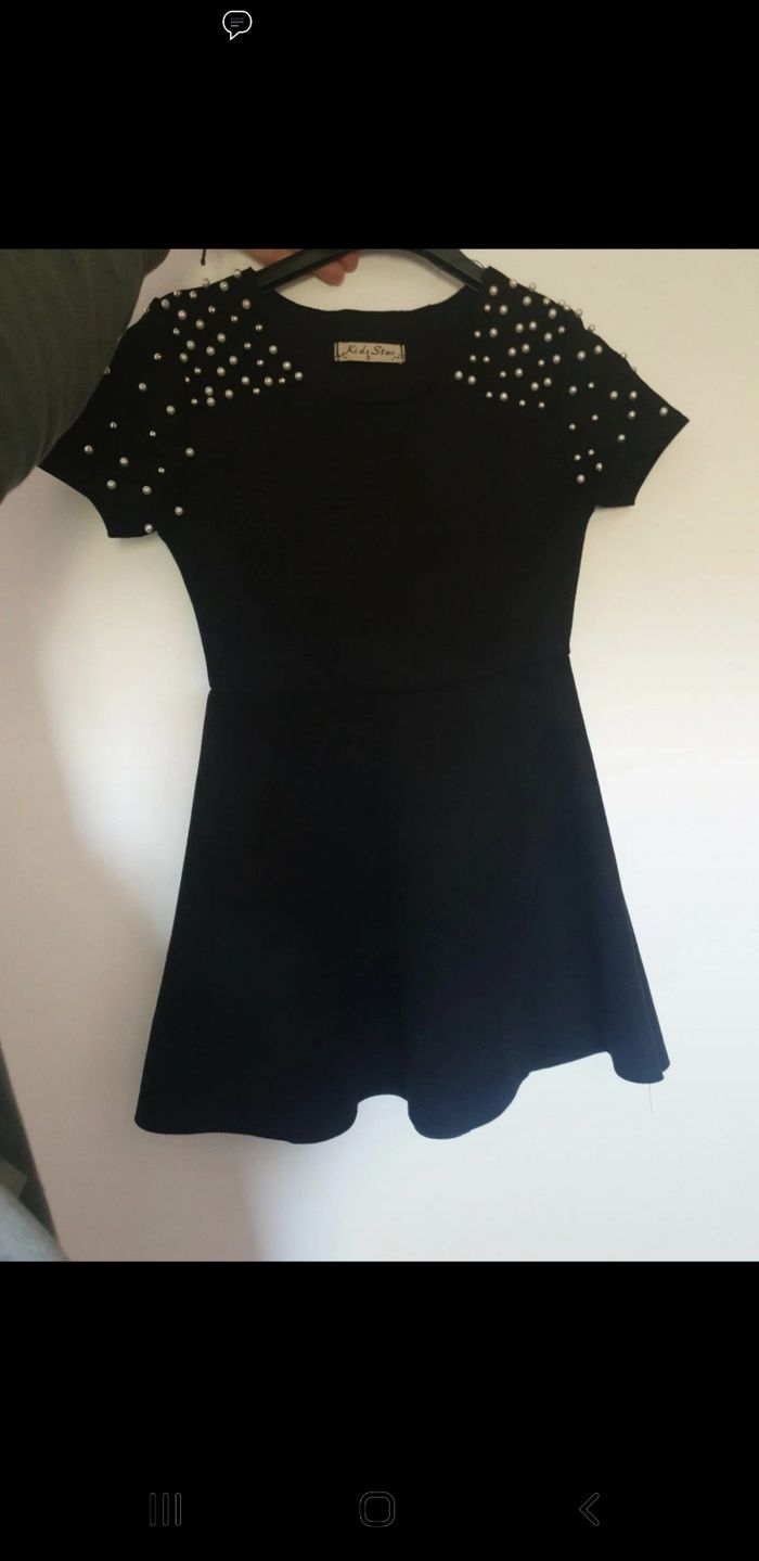 Robe matiere style suédine 8ans