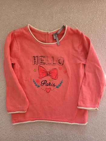 Pull léger 23 mois 86 cm