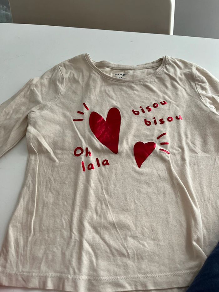 Lot 4 tee shirts fille - photo numéro 5