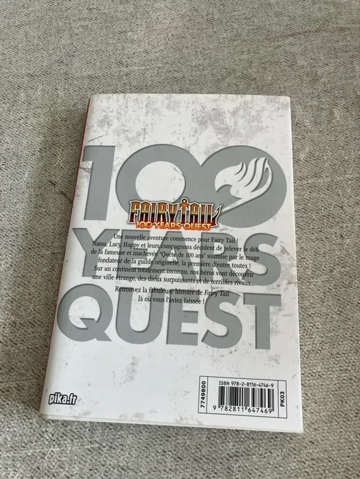 Fairy Tail: 100 Years Quest – Tome 1 – Neuf – Édition Pika - photo numéro 3