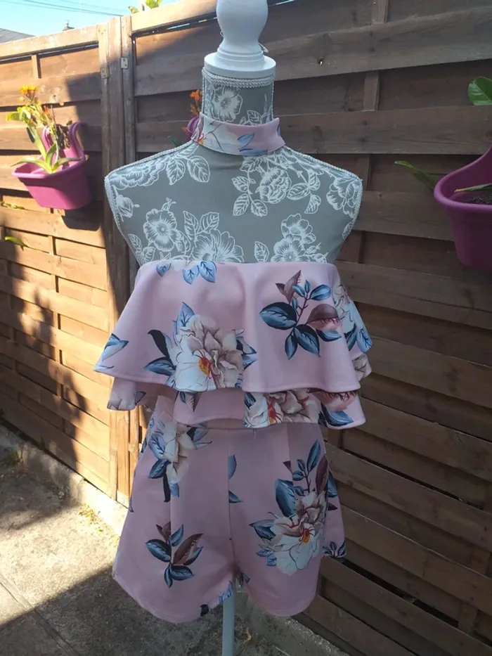 Combishort floral - photo numéro 2