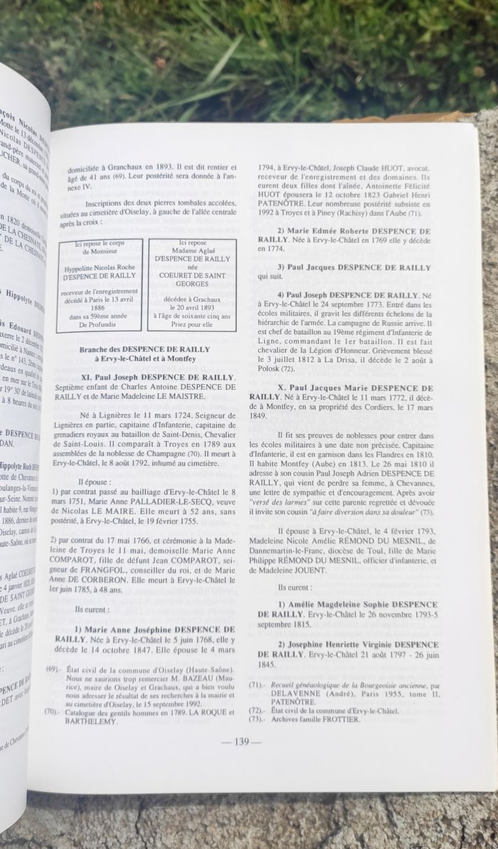 Lot livres rares Yonne et généalogie - photo numéro 5