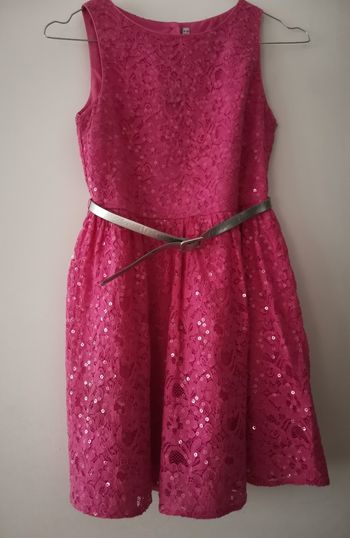 Robe habillée/glitter sequin pink gown ✨