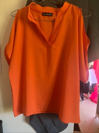 Blouse orange