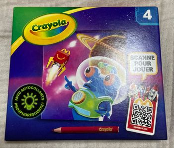 Jeu crayola mc do avec gommettes neuf