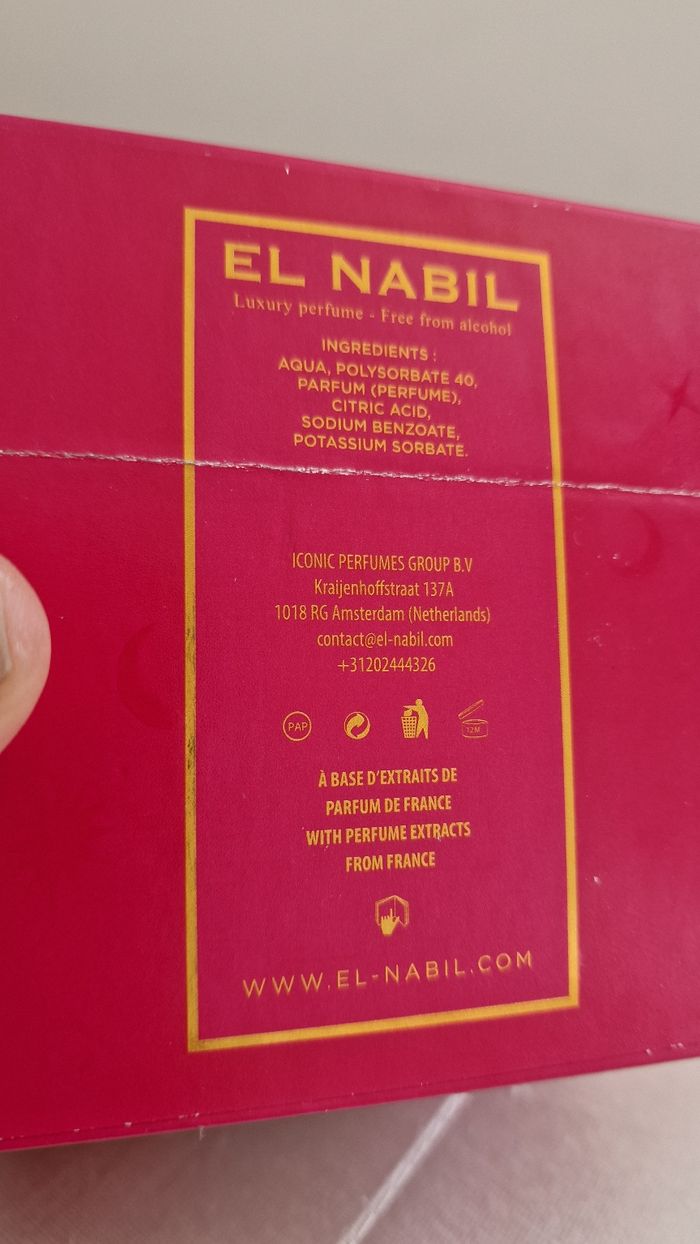 Parfums  enfant - baby musc el Nabil
80ml sans alcool eau de senteur - photo numéro 4