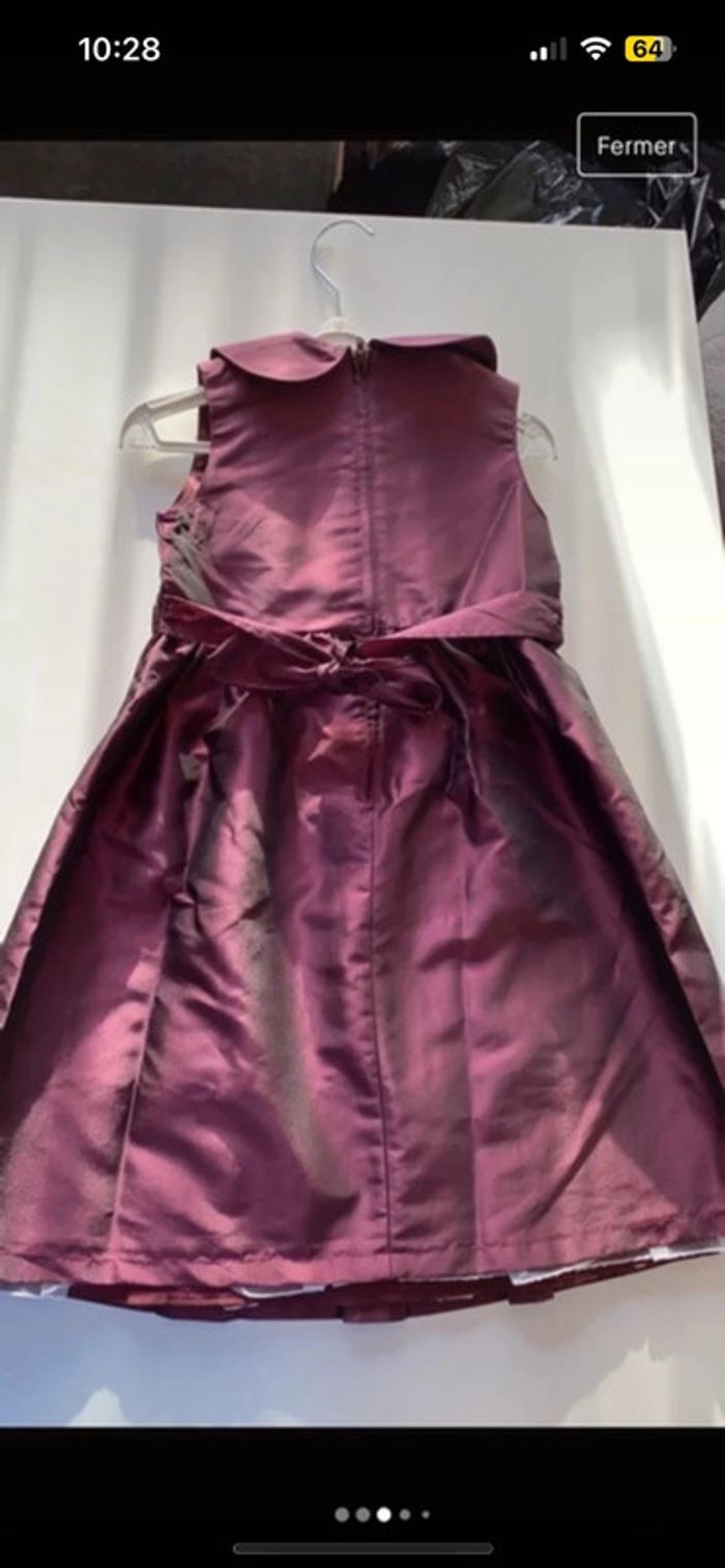 Robe violette brillante - photo numéro 3