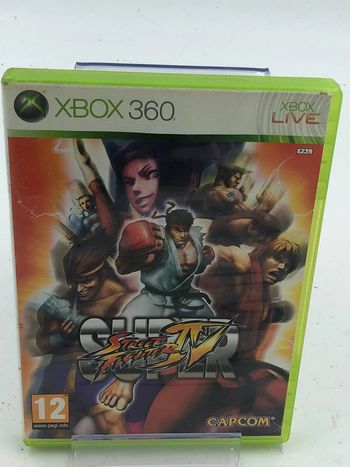Jeu vidéo Super Street Fighter 4 sur console Xbox 360