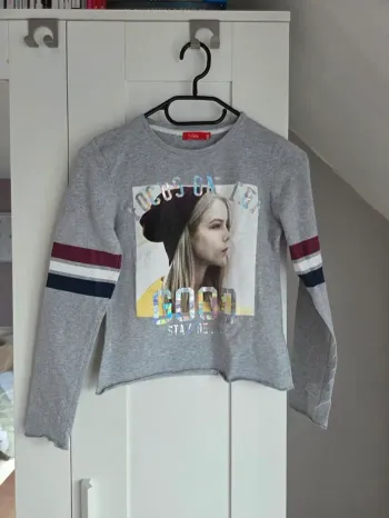 T-shirt sweat fin enfant fille taille 10 ans