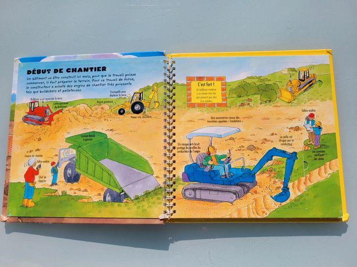 Livre à volets 🏗 Allons-voir un chantier 🚦 - photo numéro 3