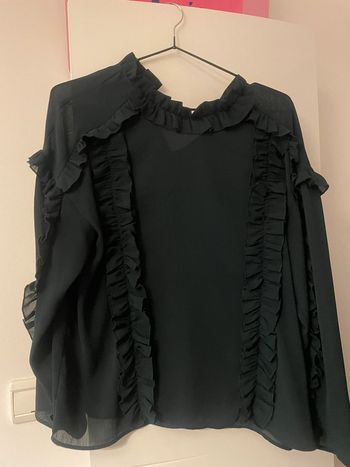 Blouse verte fluide