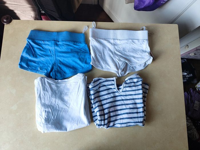 Lot 2 tenues été short t shirts 2/3 ans - photo numéro 2