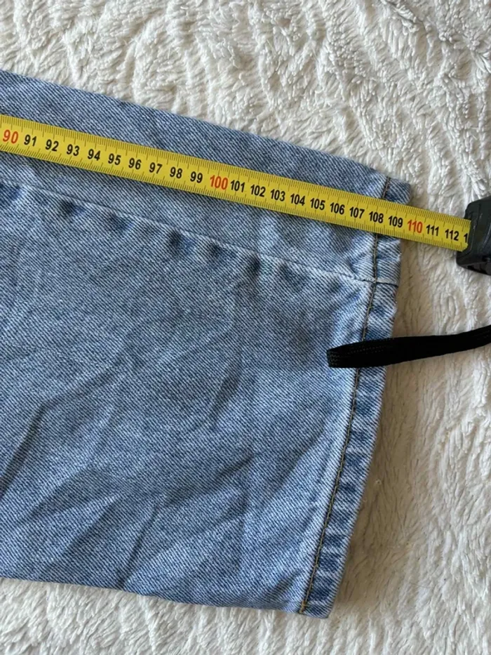 Jean Levi’s 505 Straight Fit droit Homme unisexe bleu clair taille haute 2000s Rare US W38 L32 XL48 - photo numéro 20