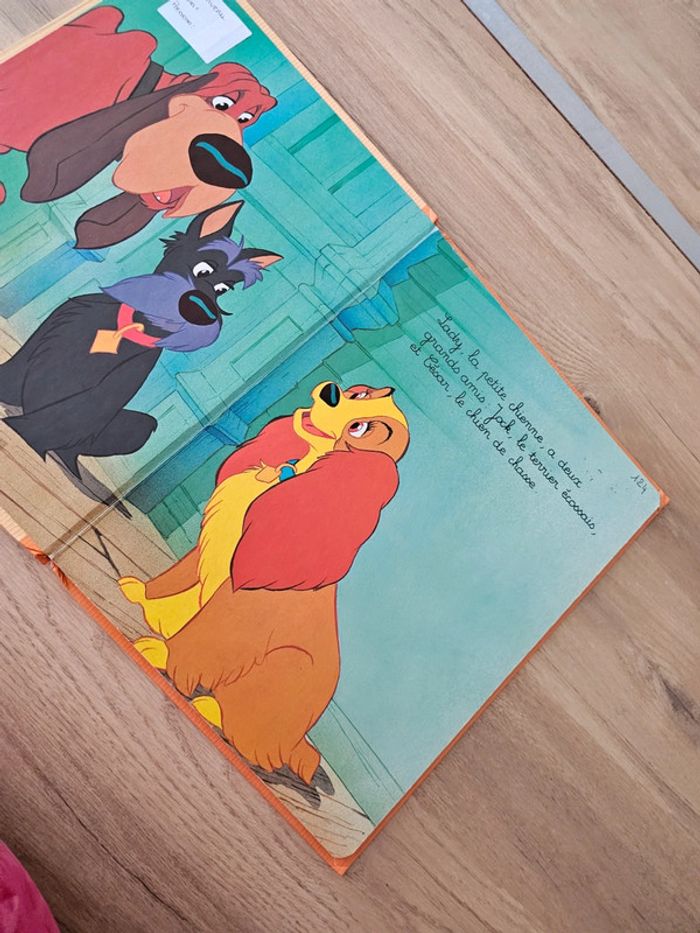 La belle et le clochard- disney livre cartonné - photo numéro 4