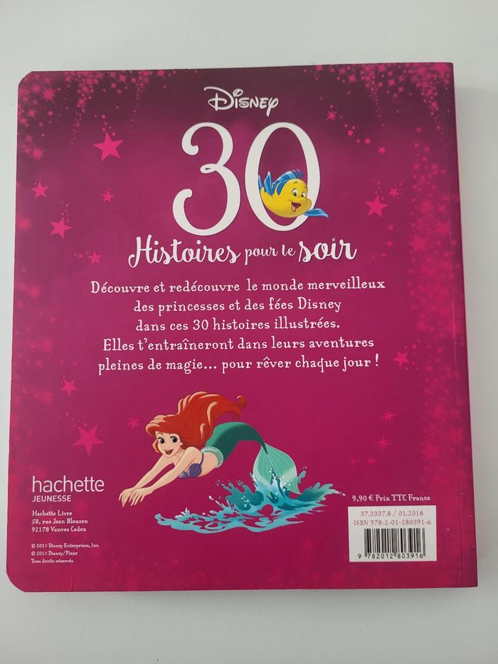 Livre 30 histoires du soir,princesses et fées - photo numéro 2