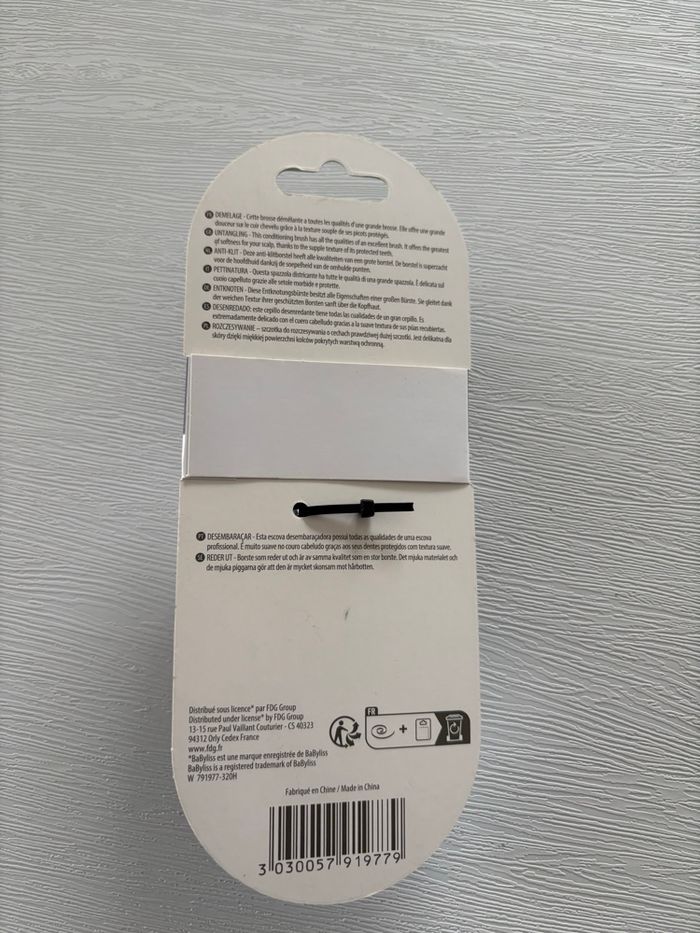 Brosse babyliss démêlage lissage - photo numéro 3