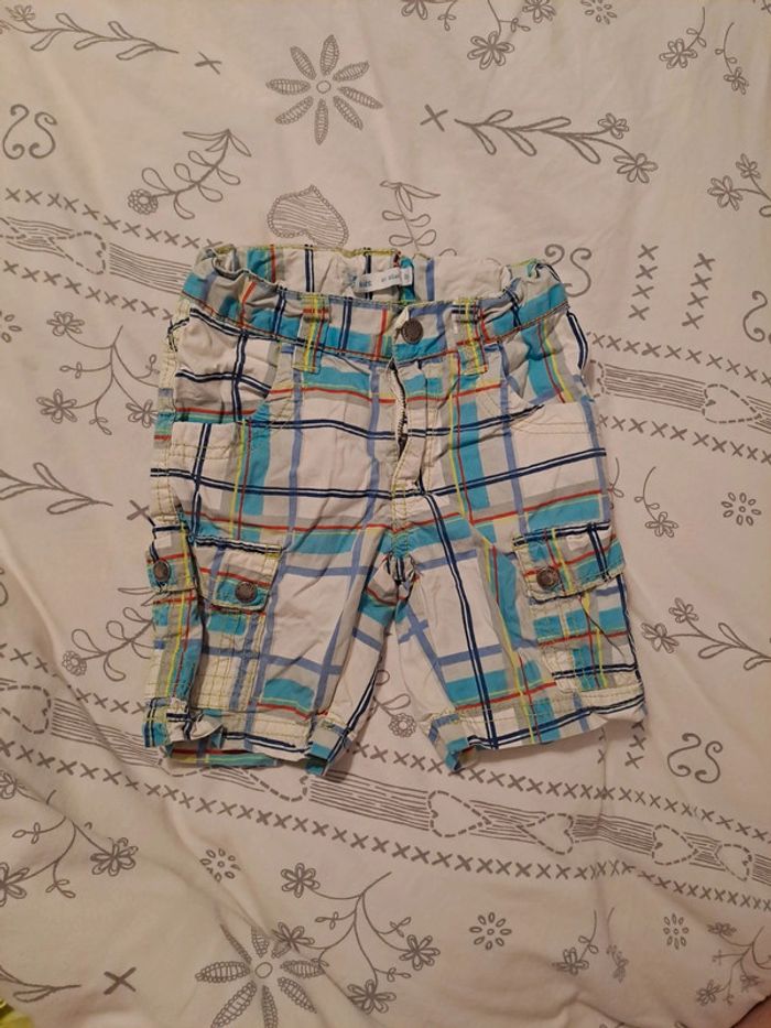 Gemo bermuda carreaux taille 2 ans