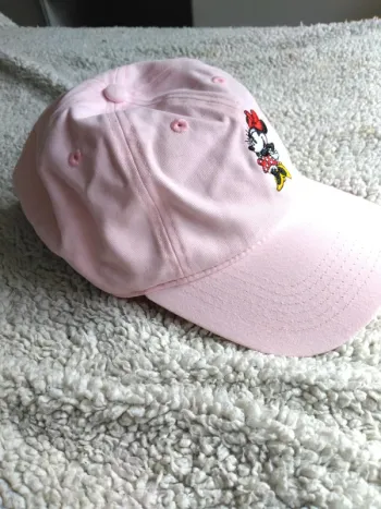 Casquette officielle Disney Minnie Mouse Rose