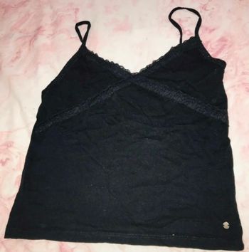 Crop top noir m liberto