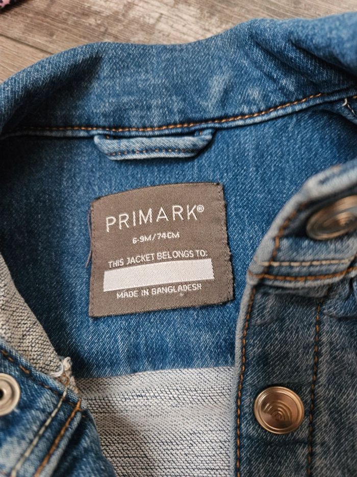 Veste en jean 6-9 mois - photo numéro 4