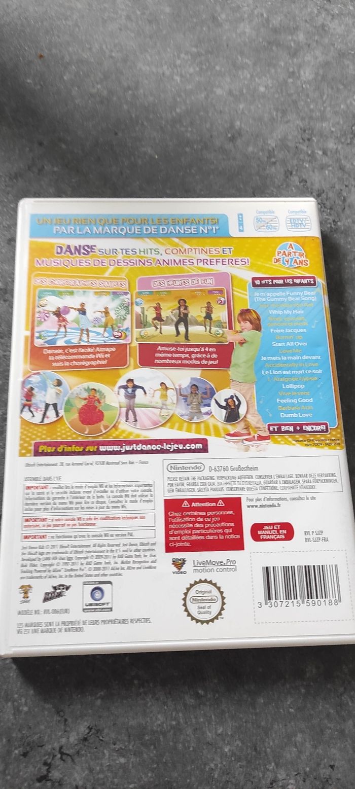 Jeu Wii Just dance kids - photo numéro 2