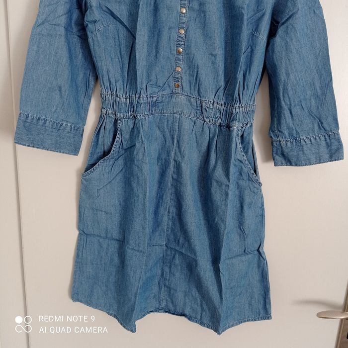 Robe en jeans t38 - photo numéro 3