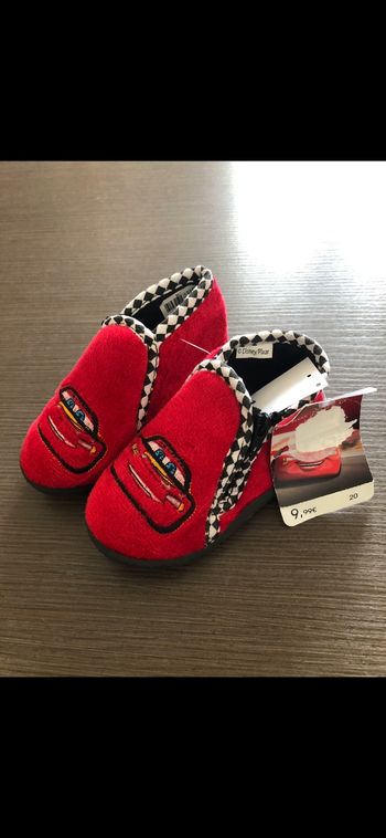 Chaussons garçon disney cars 20