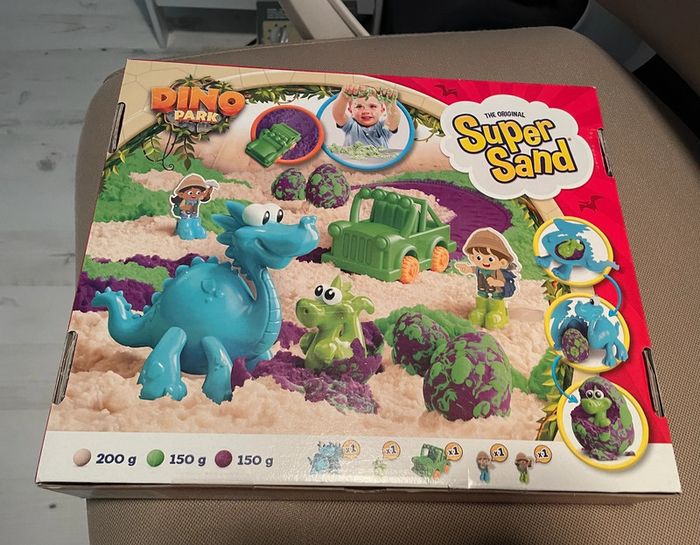 Kit créatif Goliath Super Sand Dinosaur Park tout neuf - photo numéro 2